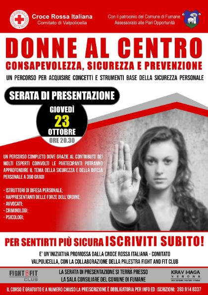 Donne al centro: consapevolezza, sicurezza e prevenzione