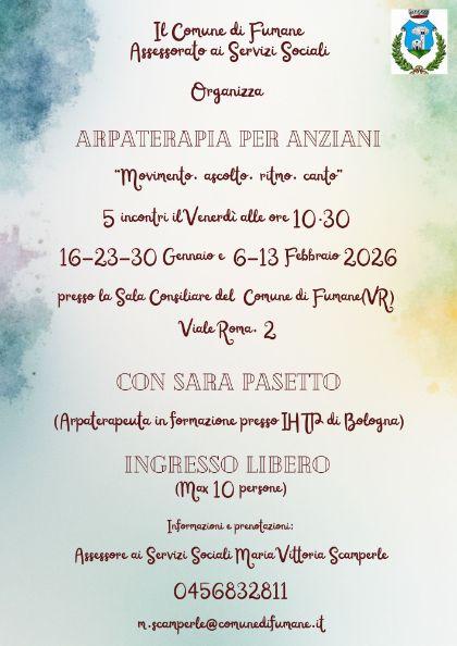 Arpaterapia per anziani